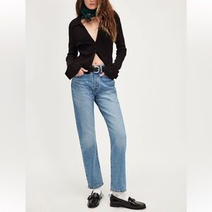 Levi 501 straight jeans size 25 NWT color historically blue